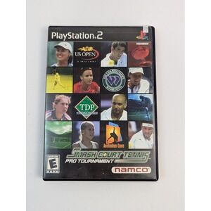 Playstation 2 PS2 Smash Court Tennis‎ Pro Tournament Game Namco
